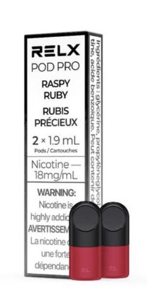 RELX Pods Raspy Ruby